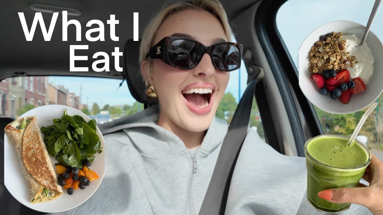 What I eat in a day☀️ (pour aller mieux..)