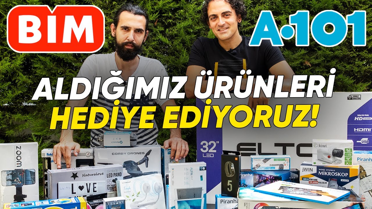 5000 TL'lik Bim ve A101 &Uuml;r&uuml;nleri Kutudan &Ccedil;ıkıyor! (Size Hediye Ediyoruz)