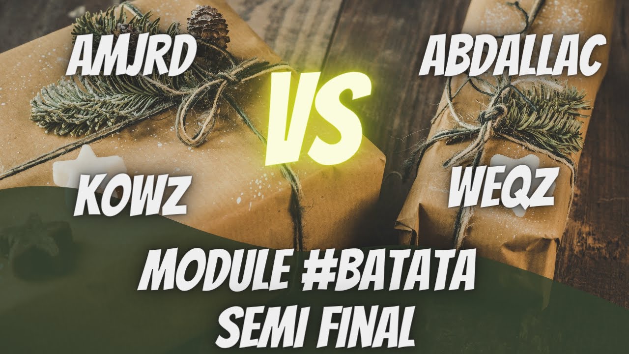 Transformice | Kowz & Weqz VS Amjrd & Abdallac | Semi Final | Torneio de Natal #Batata