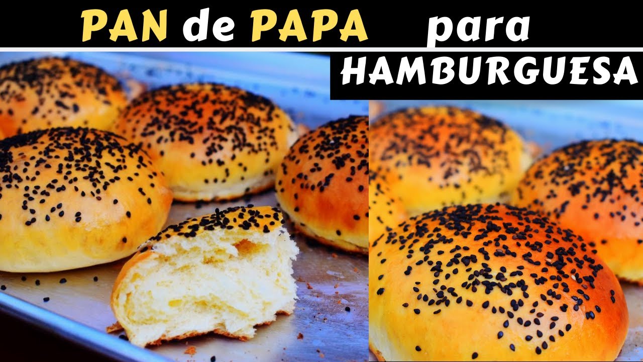PAN de HAMBURGUESA 🍔s&uacute;per ESPONJOSO por M&Aacute;S TIEMPO!!👌|Dulce Hogar Recetas