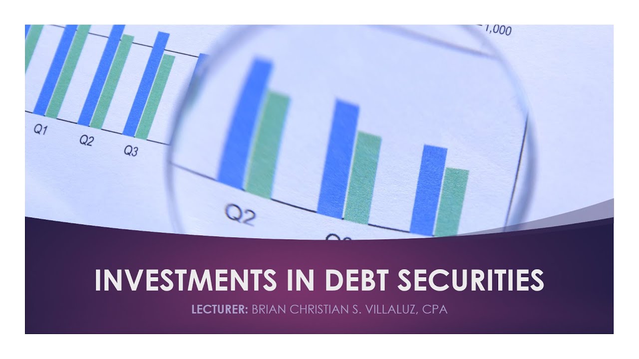 FAR: Investment in Debt Securities