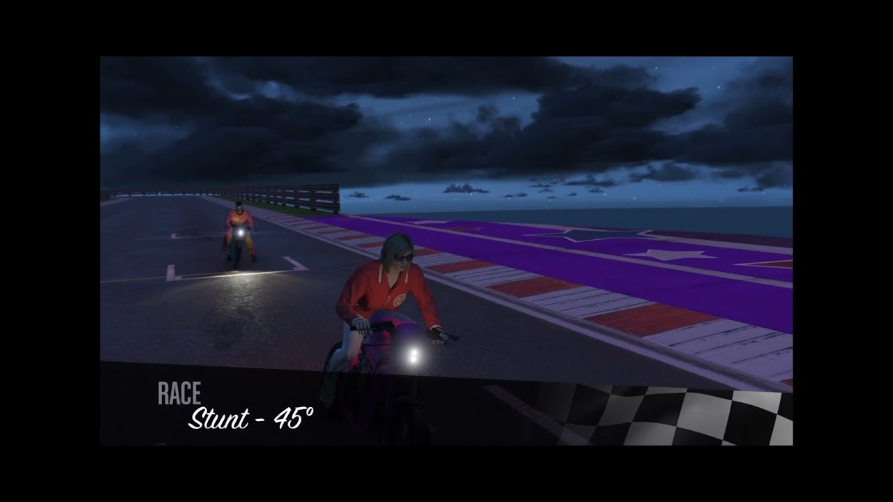 GTA 5 Online Race Stunt - 45°