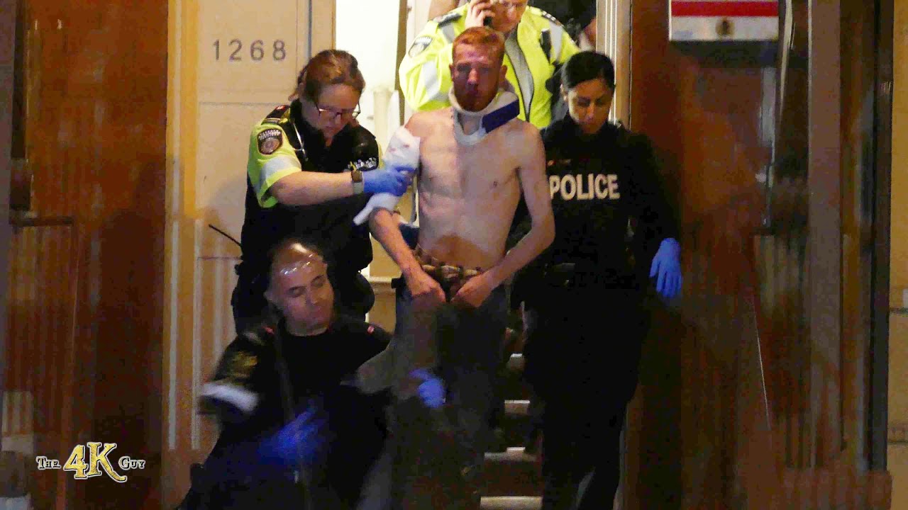 Toronto: TFS responding to crime related call on King Street 1-2-2020