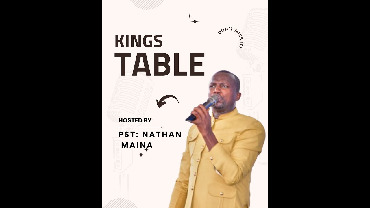DEALING WITH THE SPIRIT OF JEASOULY |THE KINGS TABLE | PST | NATHAN MAINA