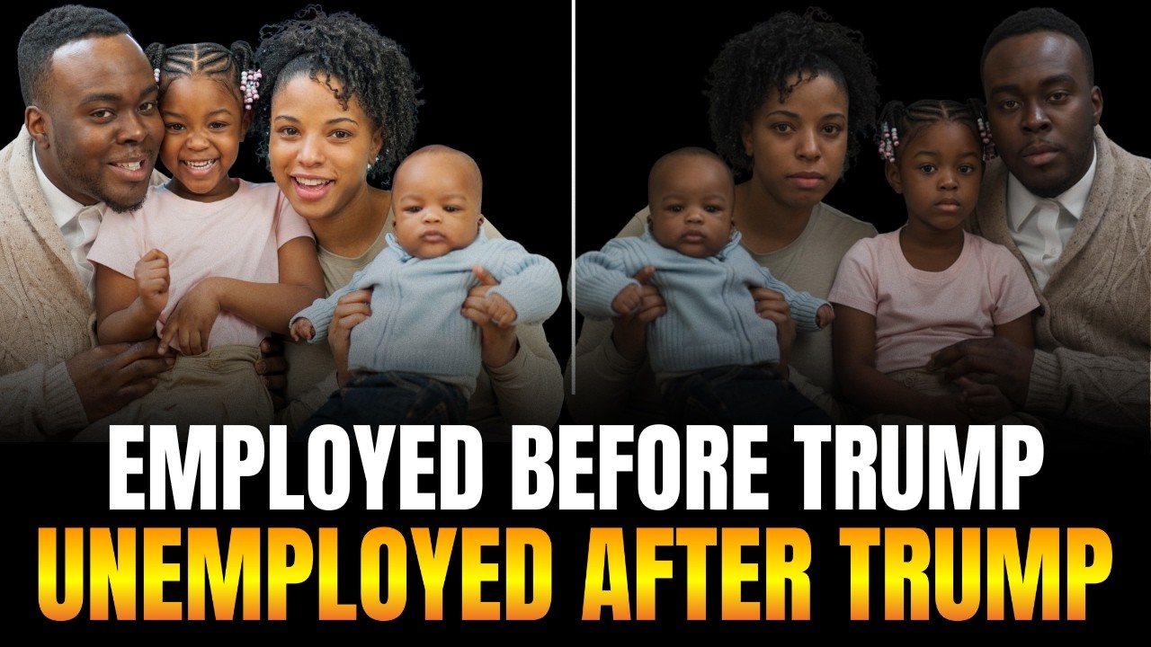 SAD! Trump Is Driving Up Black Poverty By Replacing Black Workers With White Male Workers