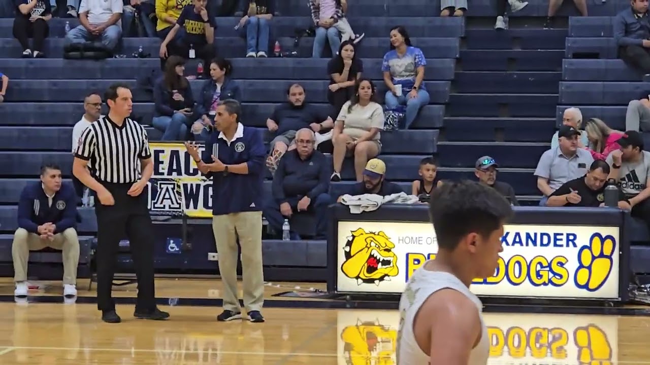 Alexander Bulldogs vs. Nixon Mustangs Varsity Basketball  Nov 9, 2024