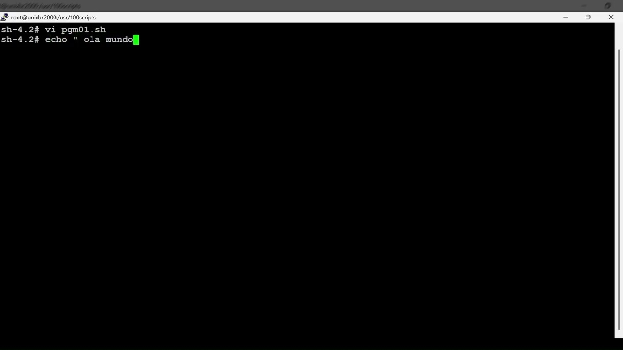 Desafio 01 dos 100 scripts SHELL