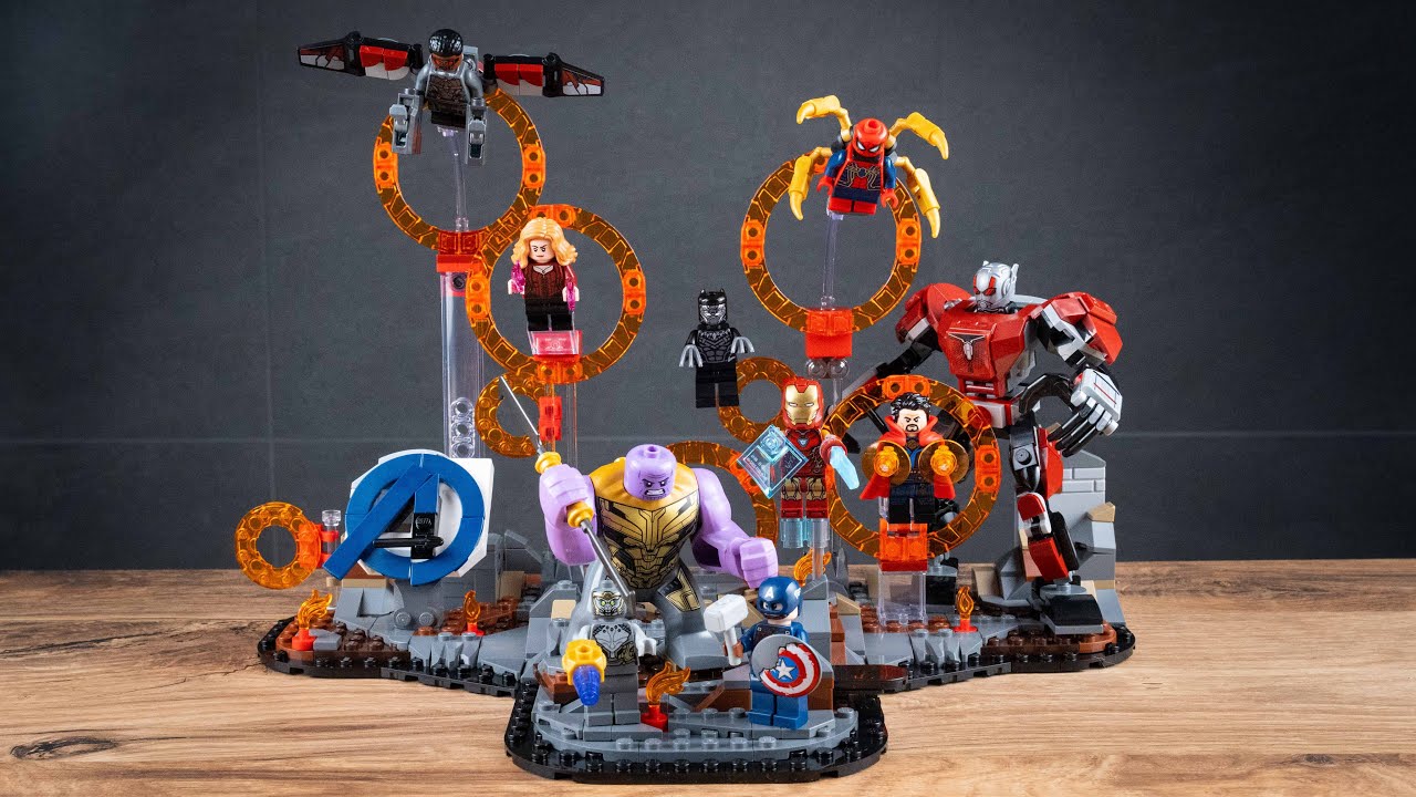 LEGO Marvel 76323 - Avengers: Engame - Final Battle Speed Build - 621 pcs.