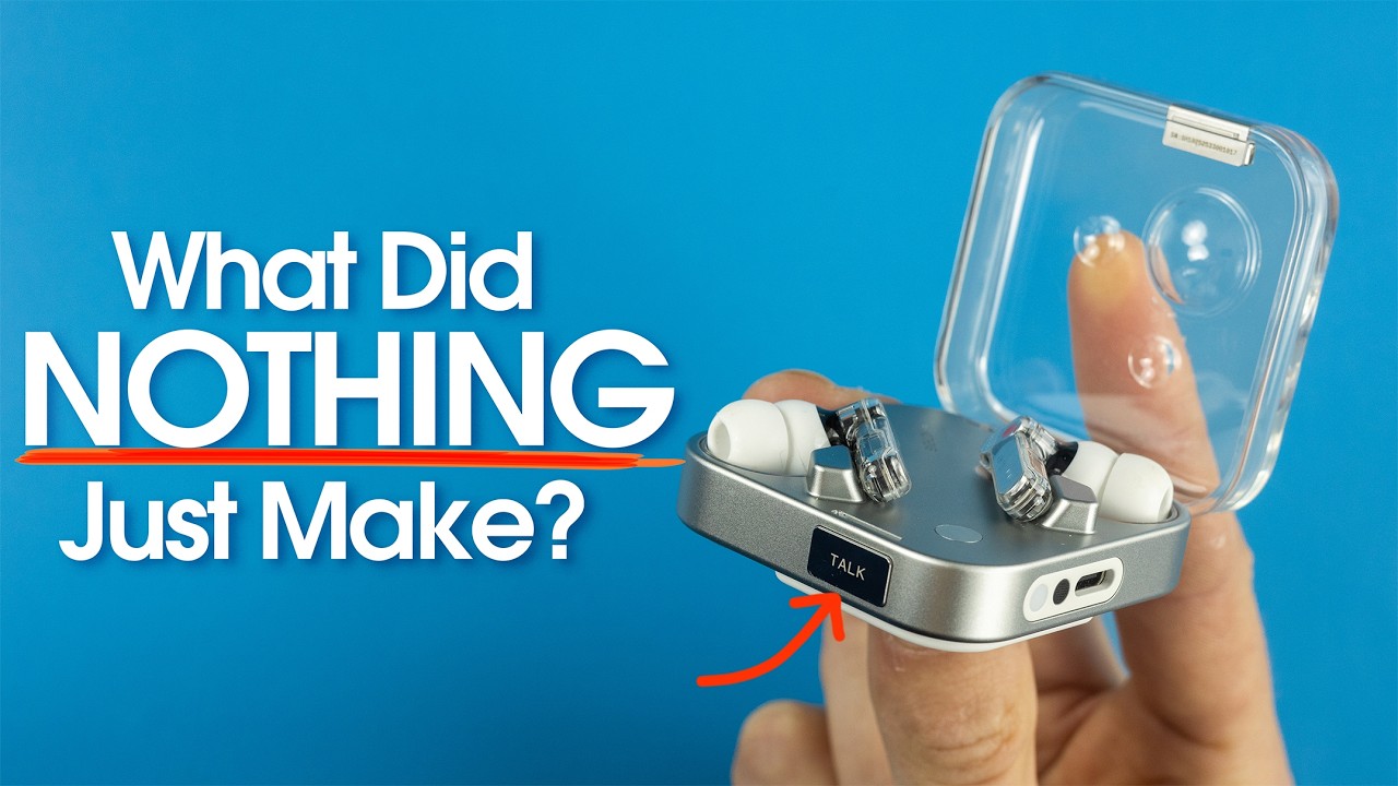 A Shocking New Design from Nothing - Nothing ear (3) Review!