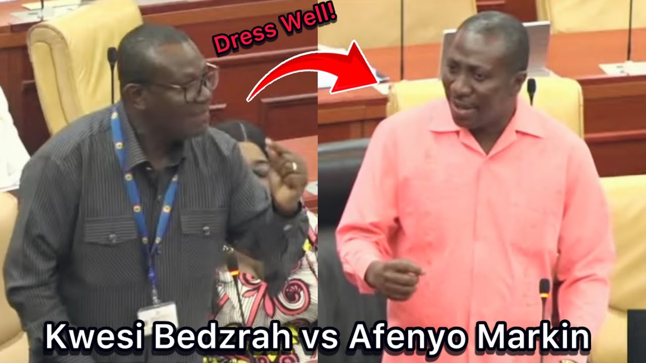 Hon. Afenyo-Markin asked to Dress Well today😳Watch his reply to Hon. Kwesi Bedzrah who disrespected…