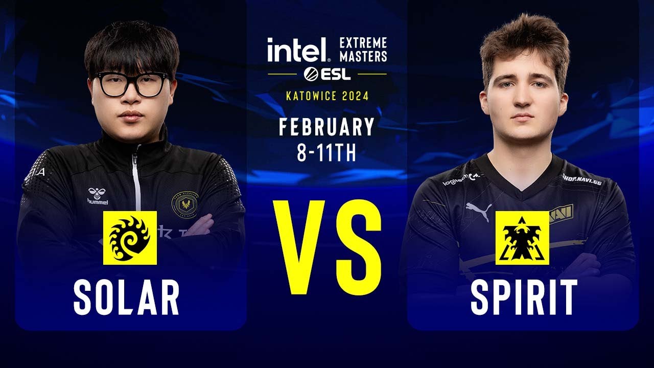 Solar vs. Spirit - IEM SC2 Katowice 2024 - Group Stage