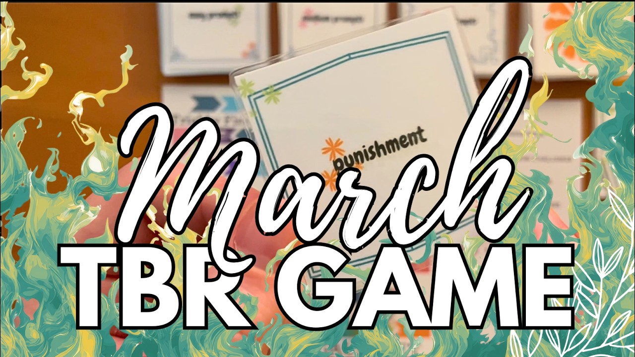 March TBR Game 2026 | I Played THREE TBR Games to Pick My Books