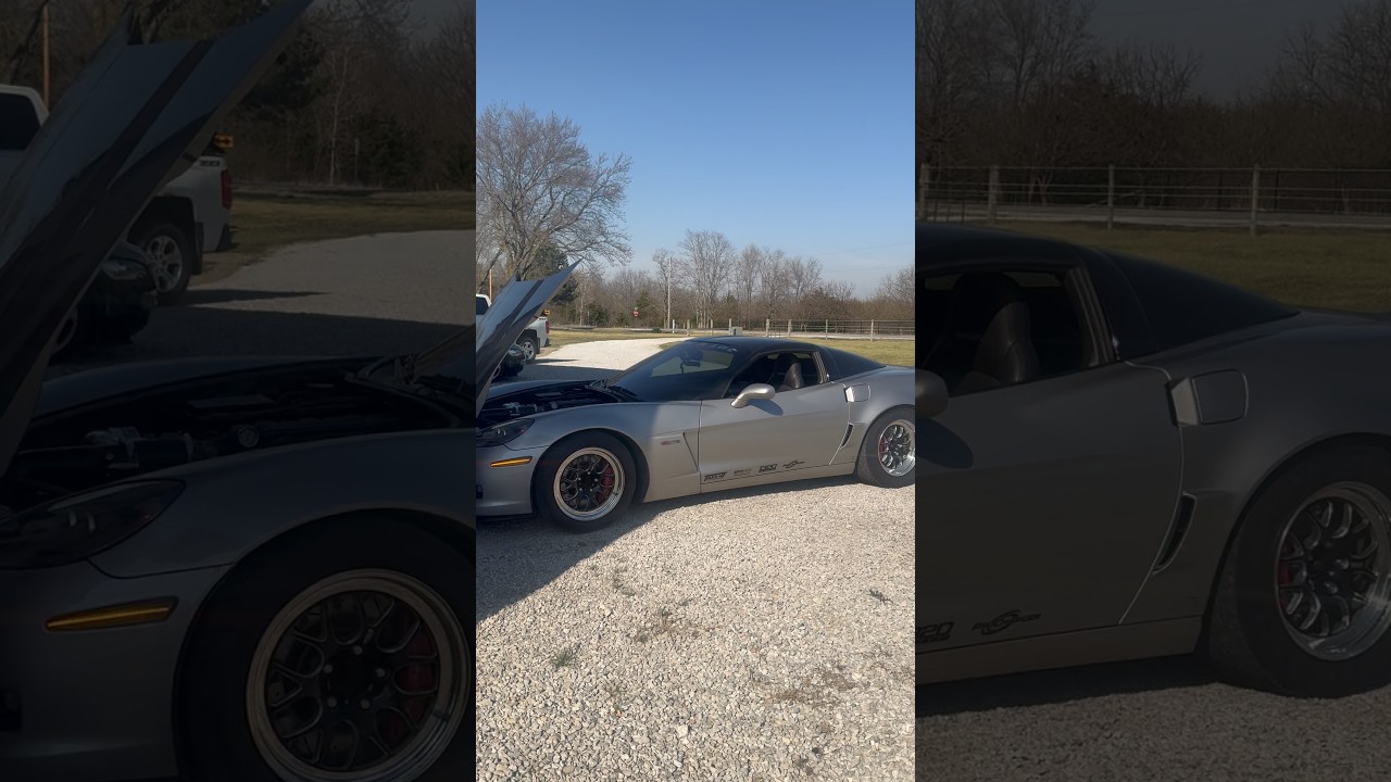Can&rsquo;t beat the sound of this Z06! I love this car! #c6 #z06 #corvette #streetcar #brownbarnbuilds