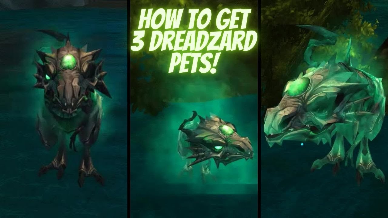AQ3D How To Get 3 Dreadzard Pets! VERY Rare! AdventureQuest 3D