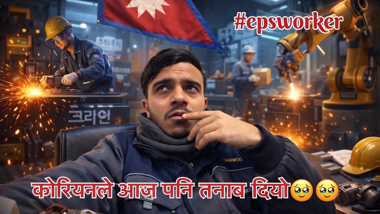 कोरियनले आज पनि तनाब दियो🥹//Southkorea//Basantaghimire