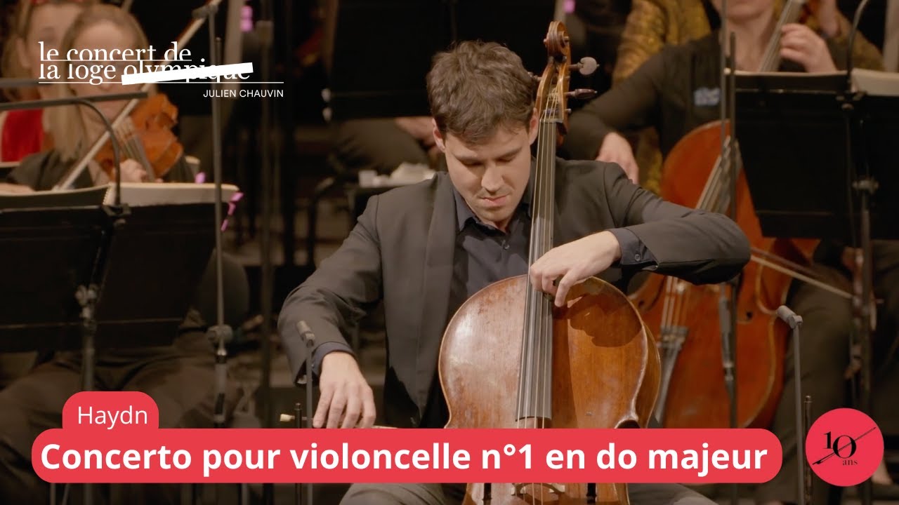 Haydn : Concerto pour violoncelle n°1, III.finale - Victor Julien-Lafferière, Le Concert de la Loge