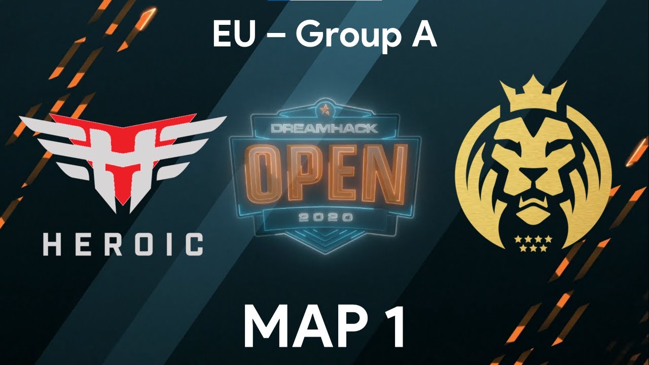 Heroic vs. MAD Lions [Mirage] Map 1 - Group A - DreamHack OPEN Summer EU 2020