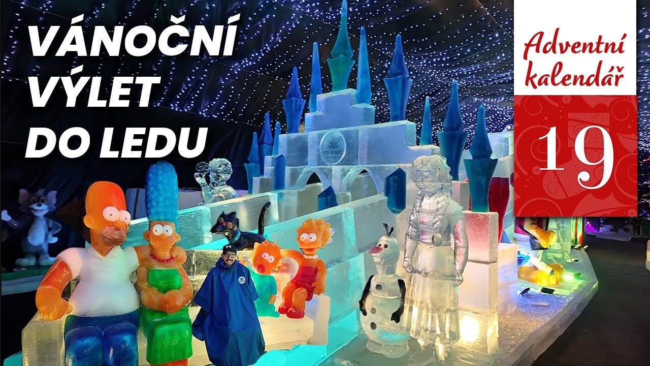 Adventní vlog: Nové boty, inline besídka a ledová výstava