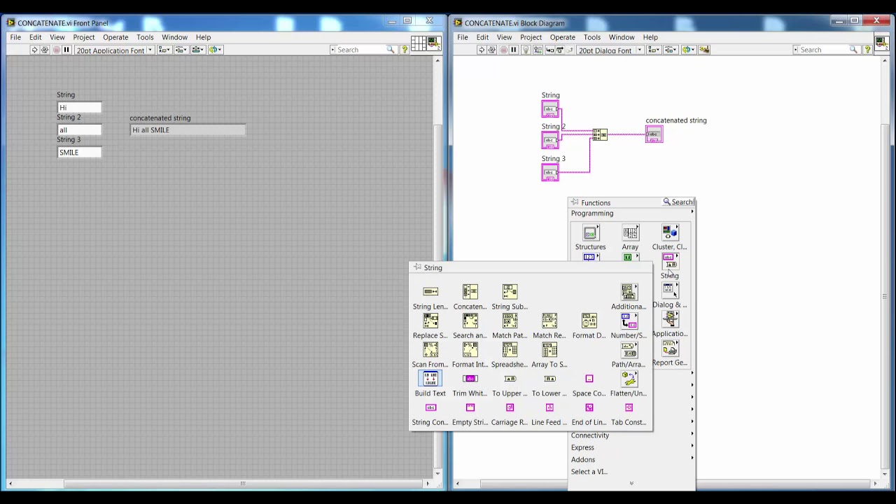 LABVIEW ΔΙΑΧΕΙΡΙΣΗ ΣΥΜΒΟΛΟΣΕΙΡΩΝ