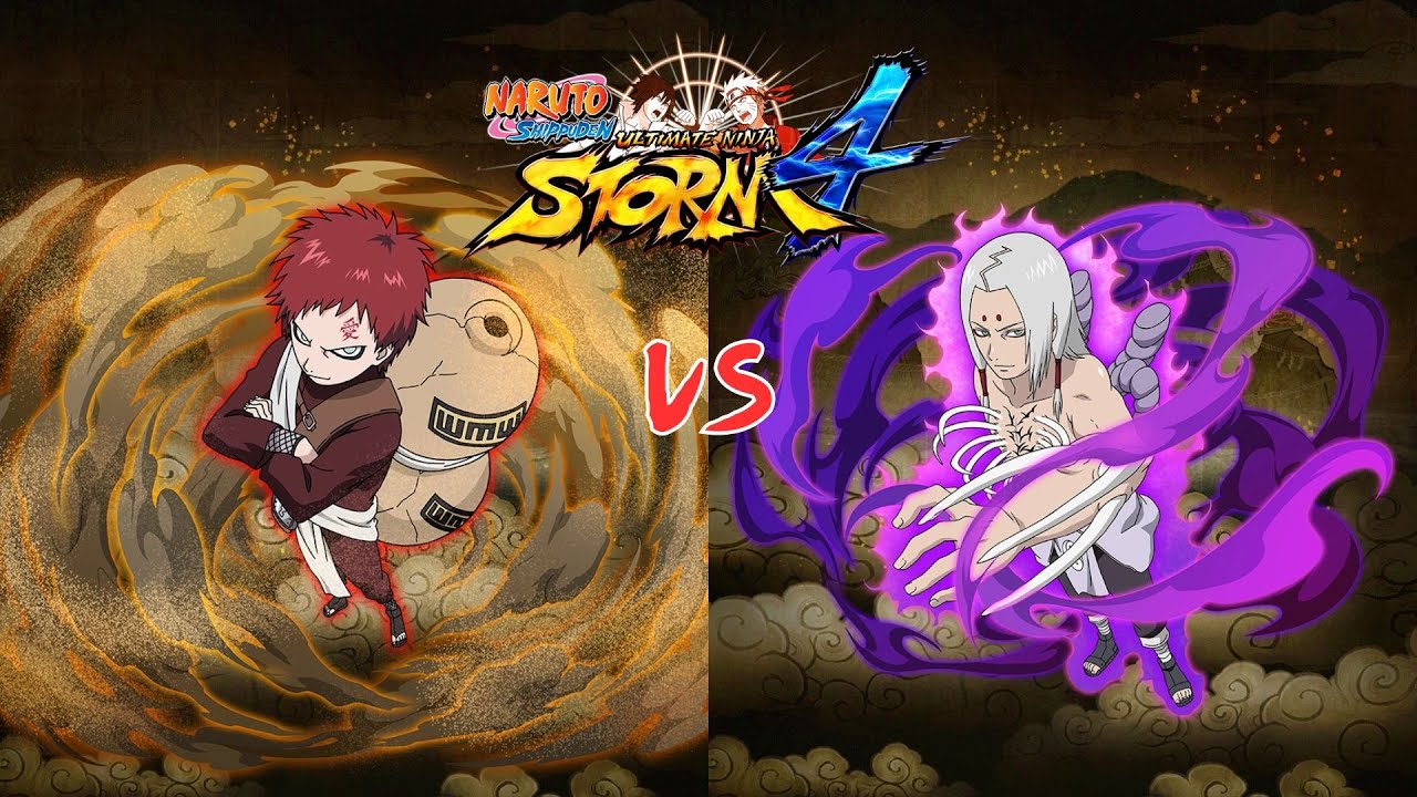 [Naruto Storm 4] Gaara(Kid) Tag Team vs Kimimaro Tag Team