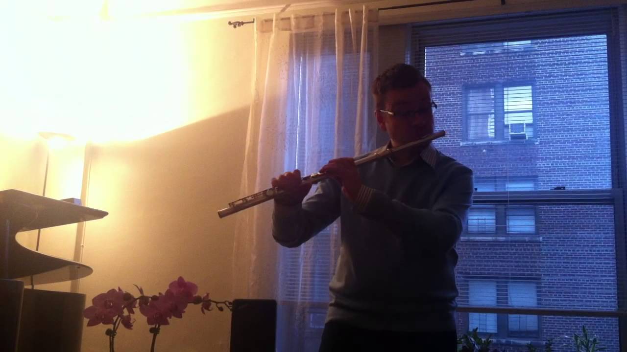Sergei Prokofiev. Flute Sonata.  Stefán Ragnar Höskuldsson flute M. McHale Piano