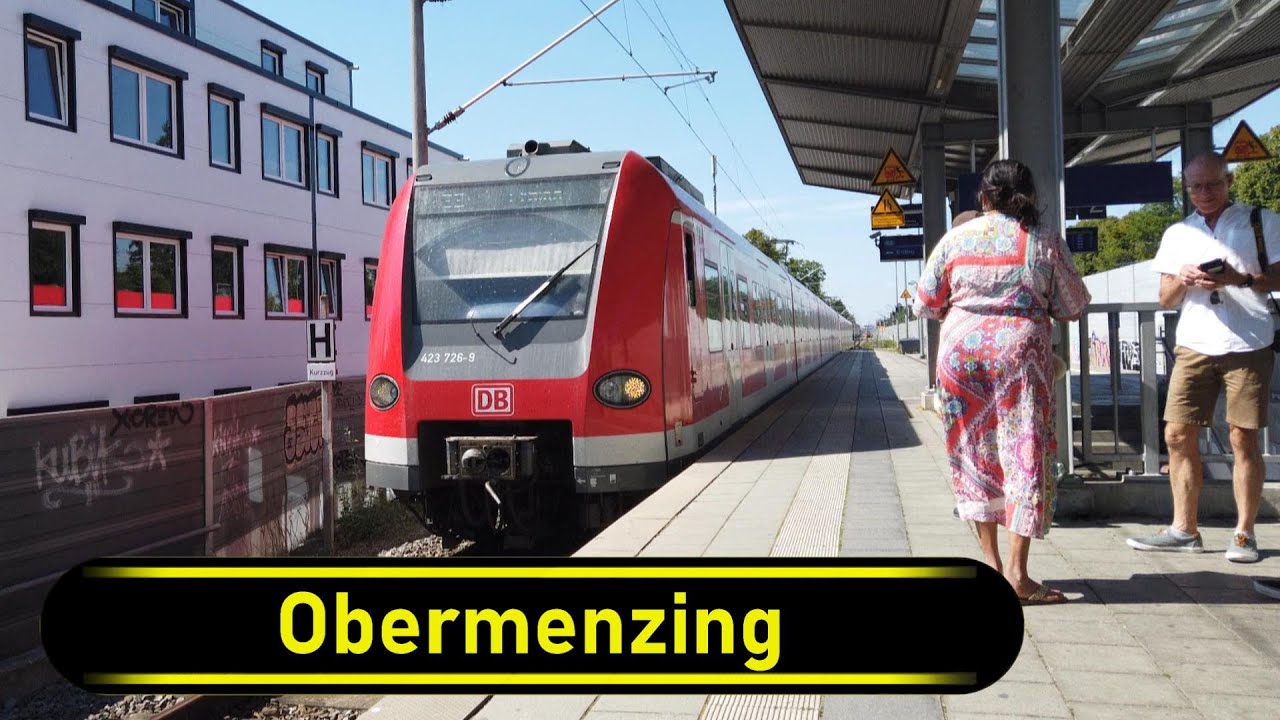 S-Bahn Station Obermenzing - Munich 🇩🇪 - Walkthrough 🚶