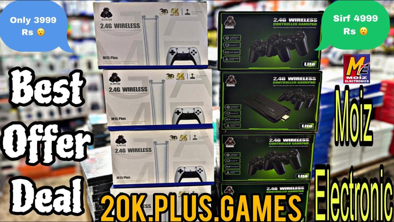 Game Stick, 20000+ Installed Games, Just Rs.4000/-