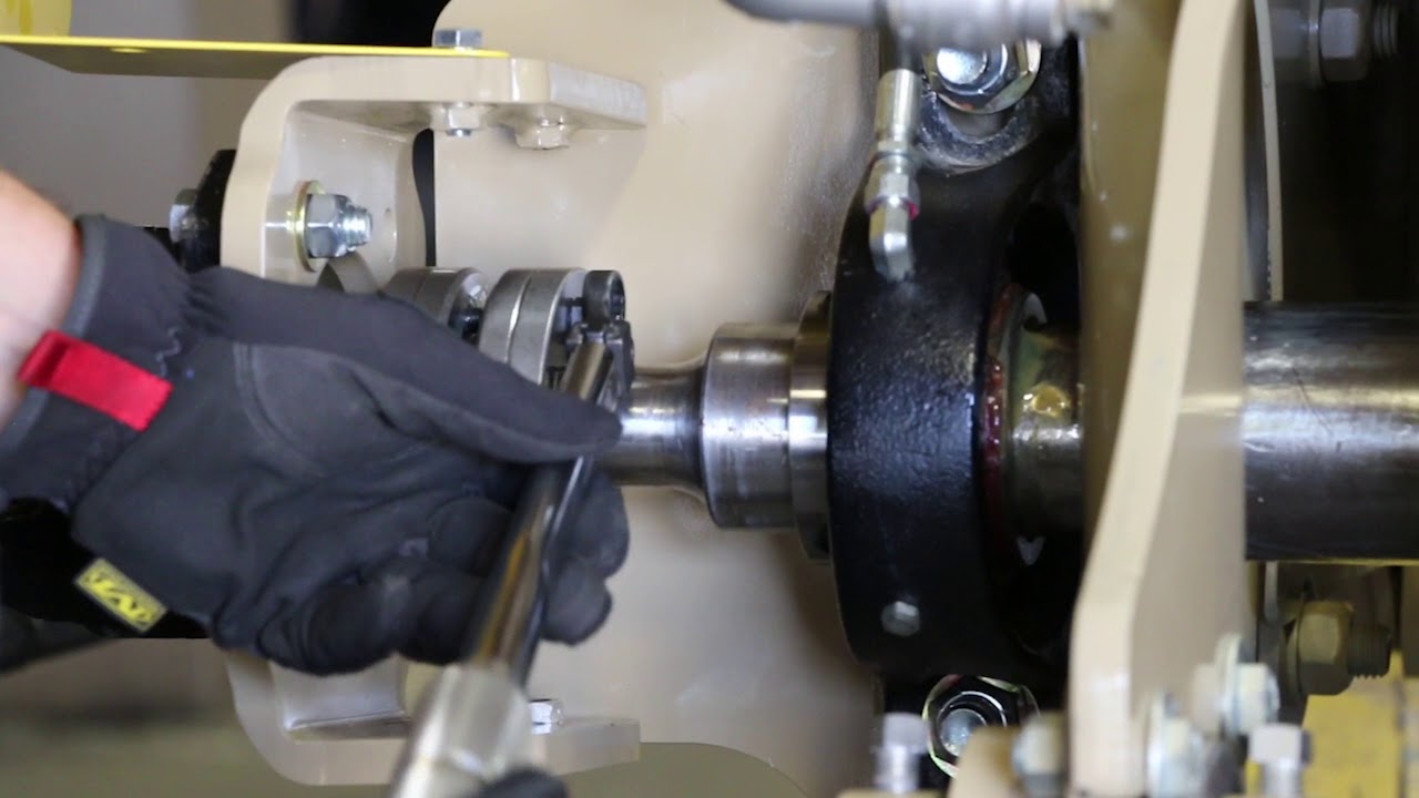 Hydraulic Motor Coupling Installation