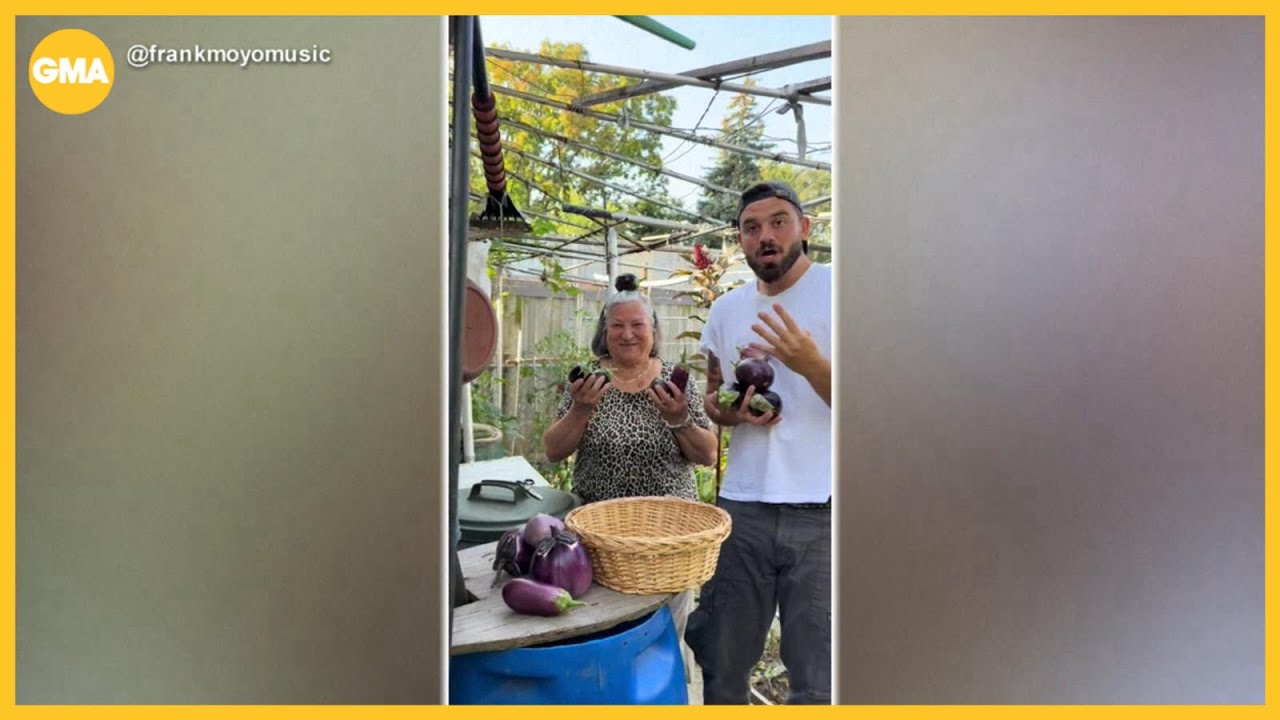 Man, grandmother go viral teaching Italian heritage