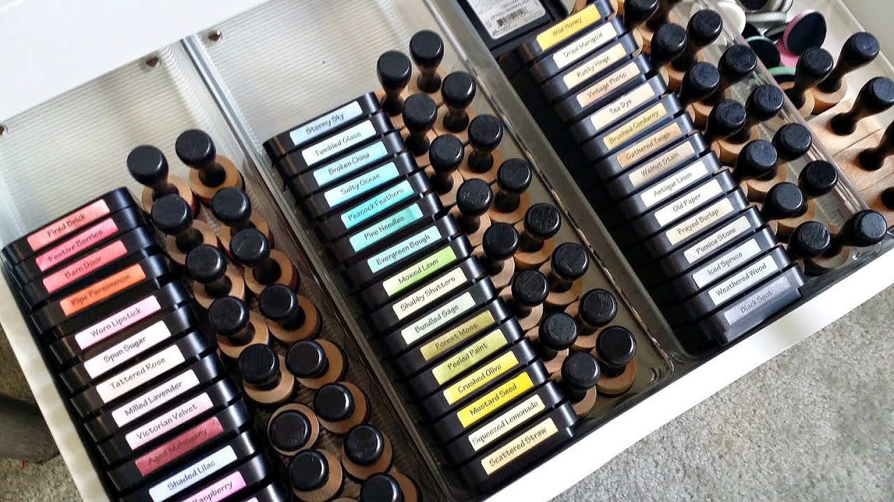 Ink Pad Storage & Organization (+ GIVEAWAY!)
