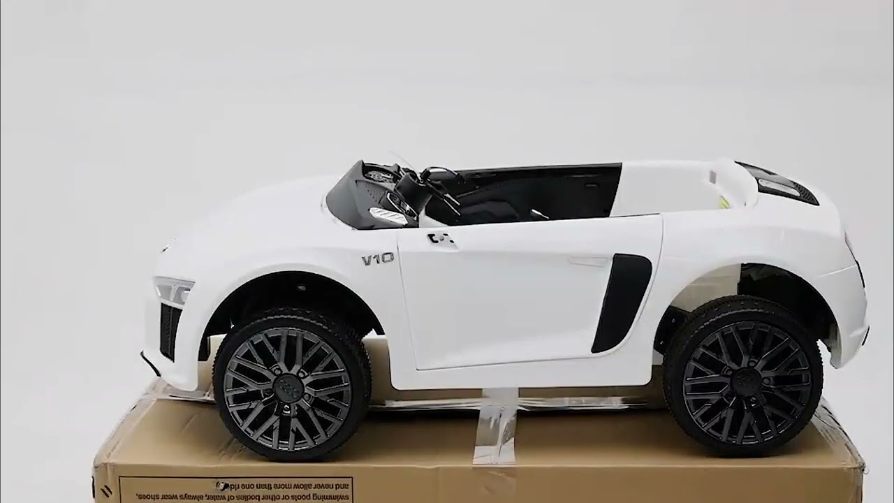 ¿Cómo armar mi carro a batería Audi R8?