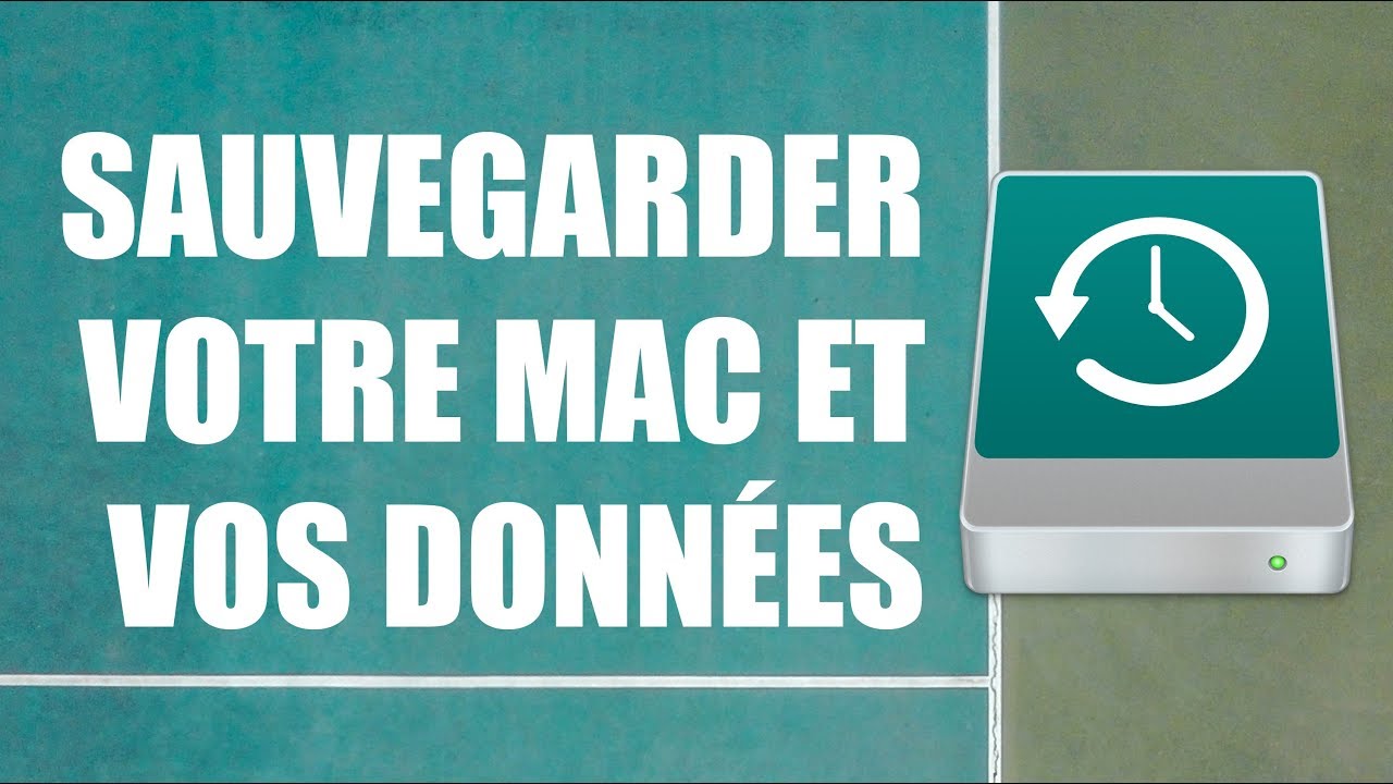 Sauvegarder toutes vos données sur disque dur externe avec Time Machine sur Mac