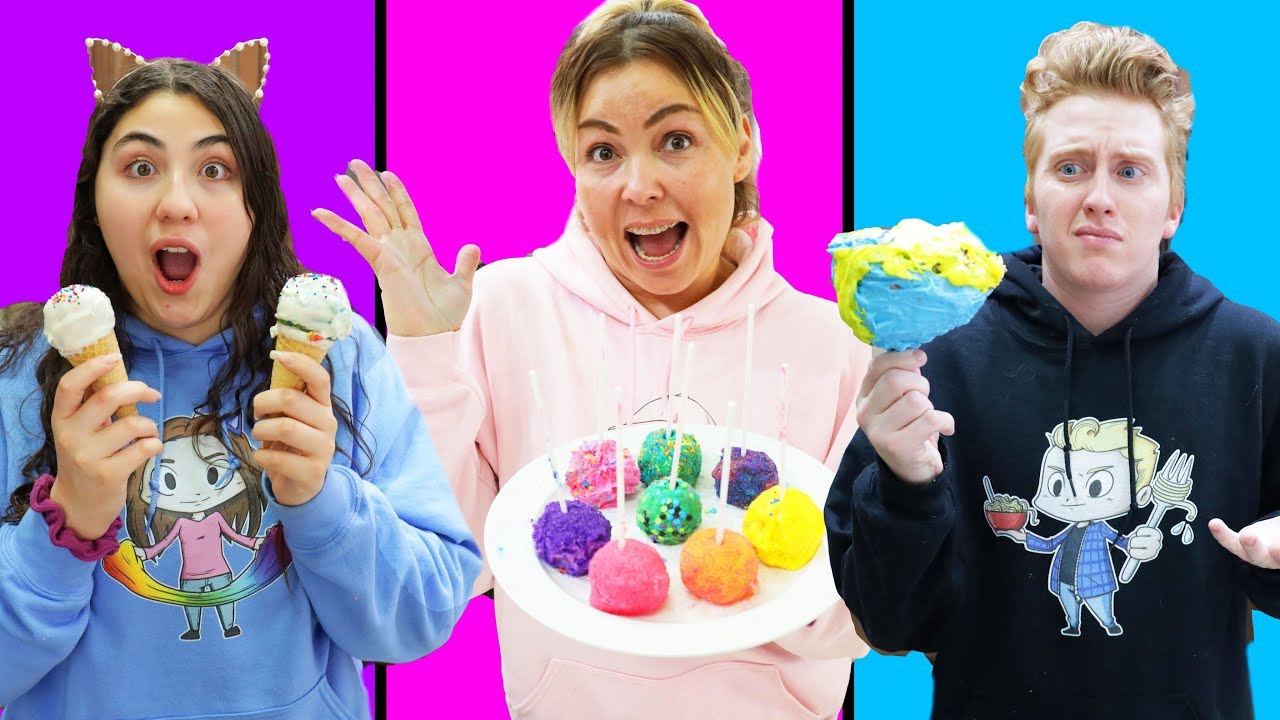 NO RECIPE BAKING CHALLENGE! CAKE POP EDITION!