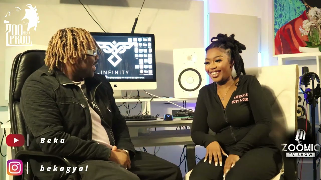 La Queen BEKA GYAL Dans L'émission ZOOMIC🎙️ En EUROPE🇪🇺