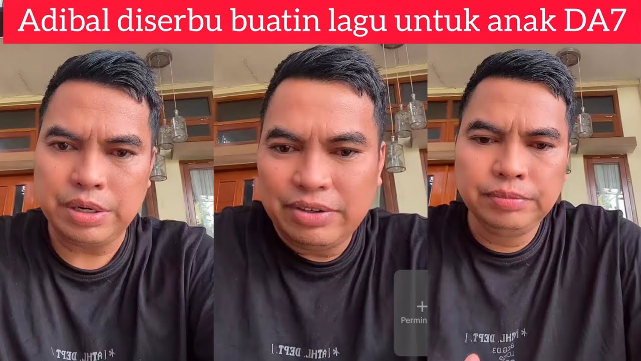 Adibal Sahrul jelaskan tidak bisa hadir ke acara Rara Lida