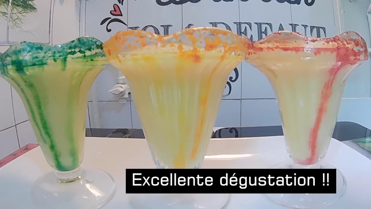 Jus de noix de coco et d'ananas