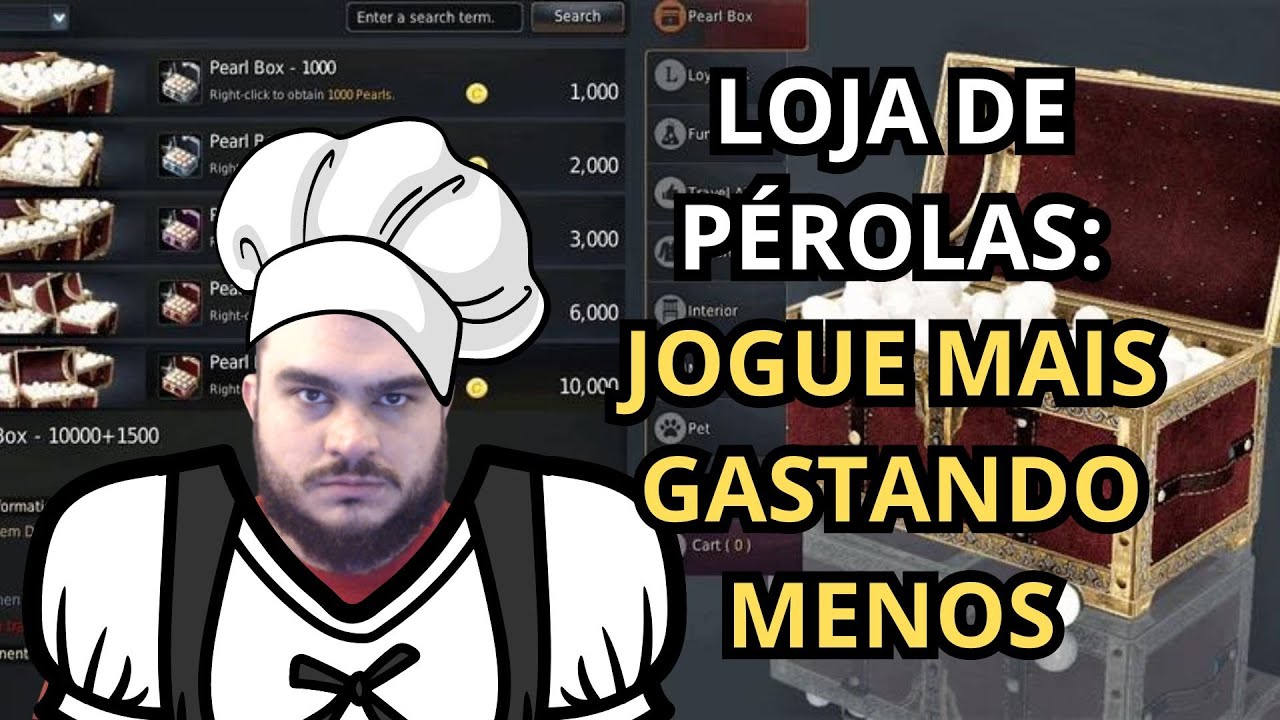 Black Desert Online - GUIA COMPLETO DA LOJA DE PÉROLAS: JOGUE MAIS GASTANDO MENOS