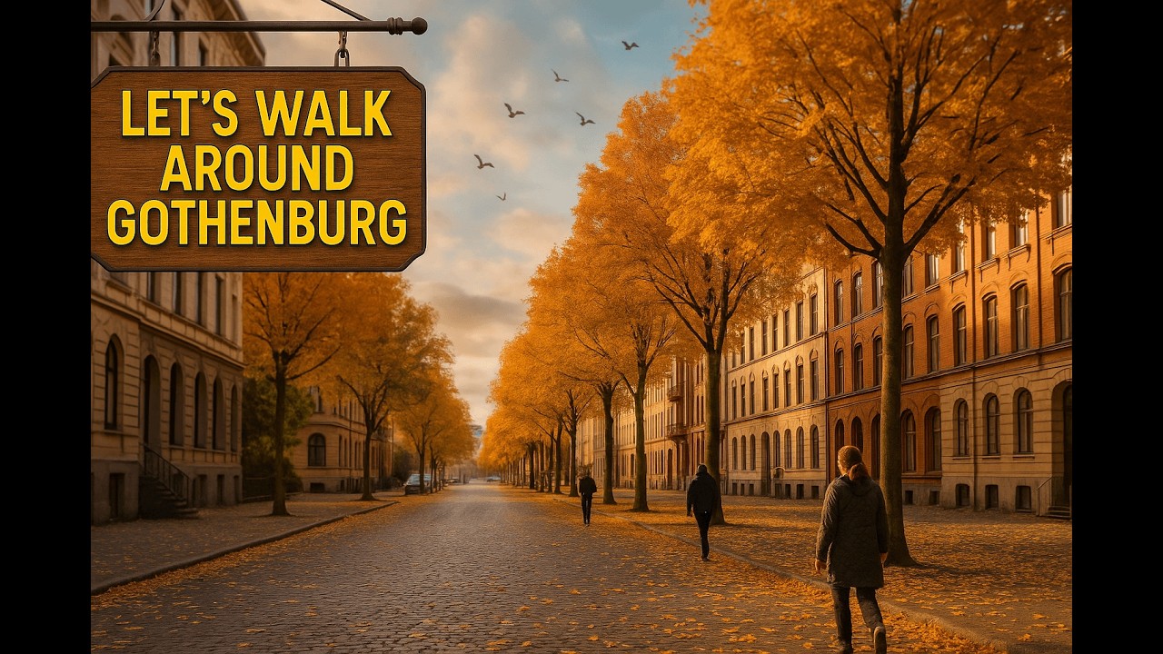 ✨ Gothenburg Sweden 4K – Discover Autumn on Hisingen Island