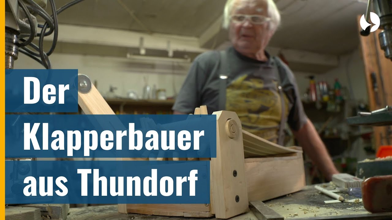 Der Klapperbauer aus Thundorf - Johann Germann stellt Karfreitagsratschen her
