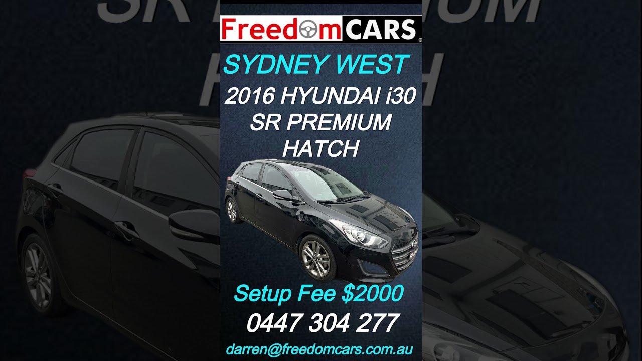 Hyundai i30, 2016 SR Premium Hatch, 