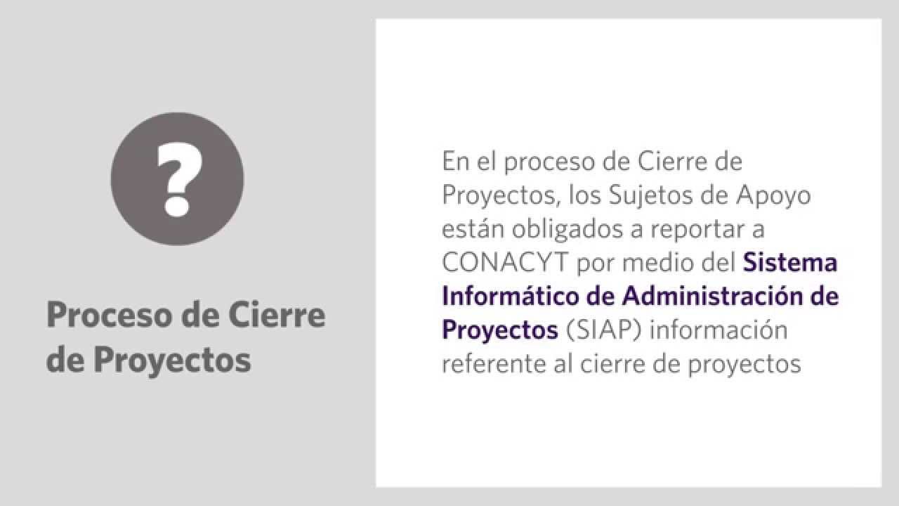 Proceso de Cierre de Proyectos