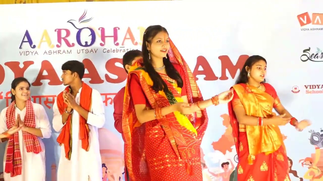 Chhath Mahotsav | Student Dance Performance | Vidya Ashram School