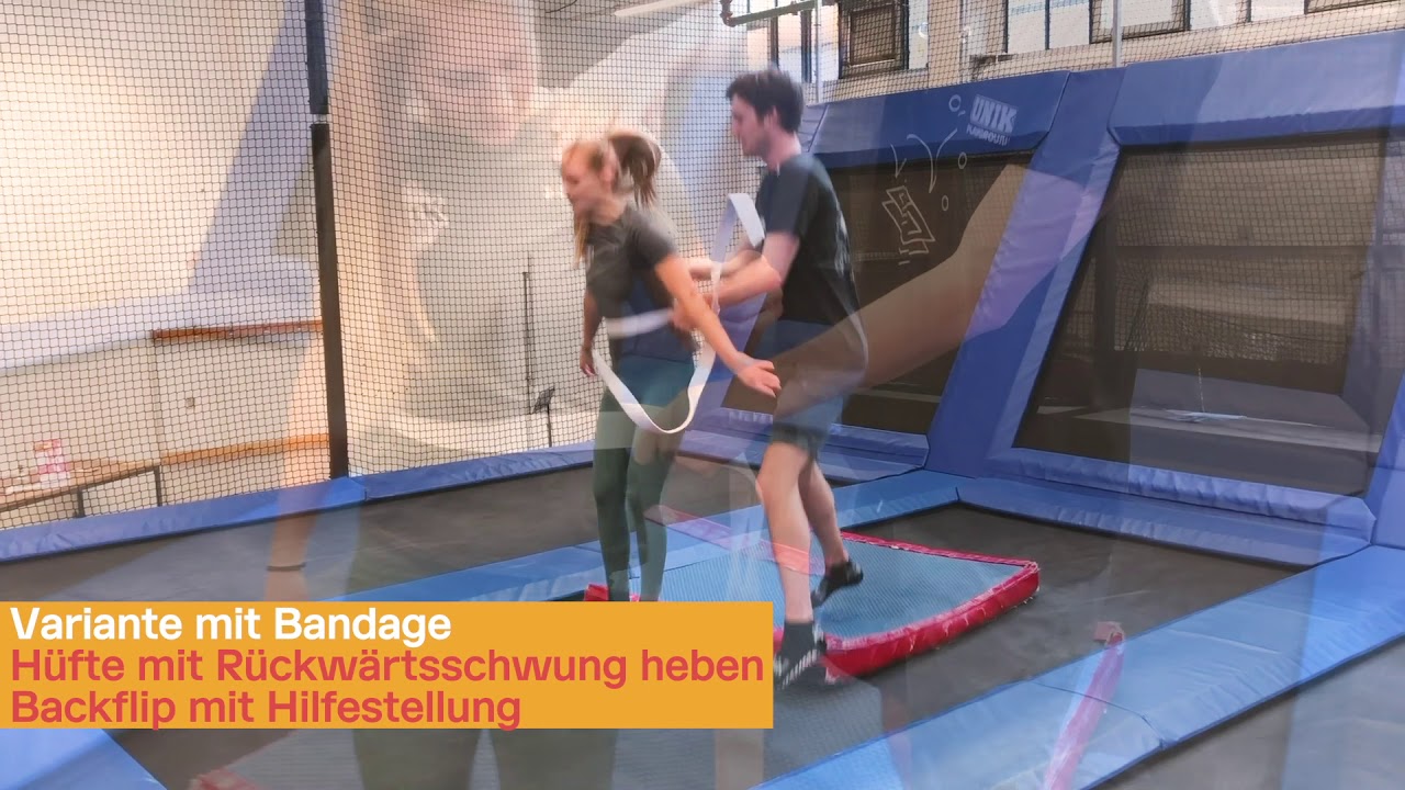 How to backflip on Trampoline