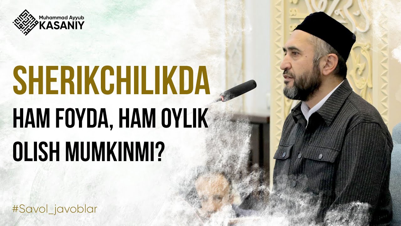 Sherikchiligida ham foydadan ulush, ham xodim sifatida oylik olish joizmi?