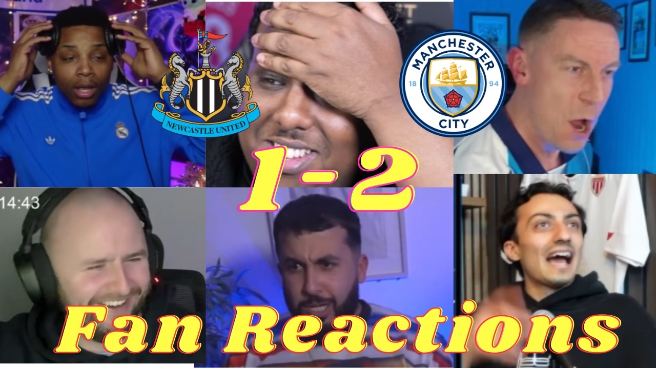 FAN REACTIONS: Man City 2-1 Newcastle! Nico O’Reilly BRACE Seals Huge Win 🔥💙