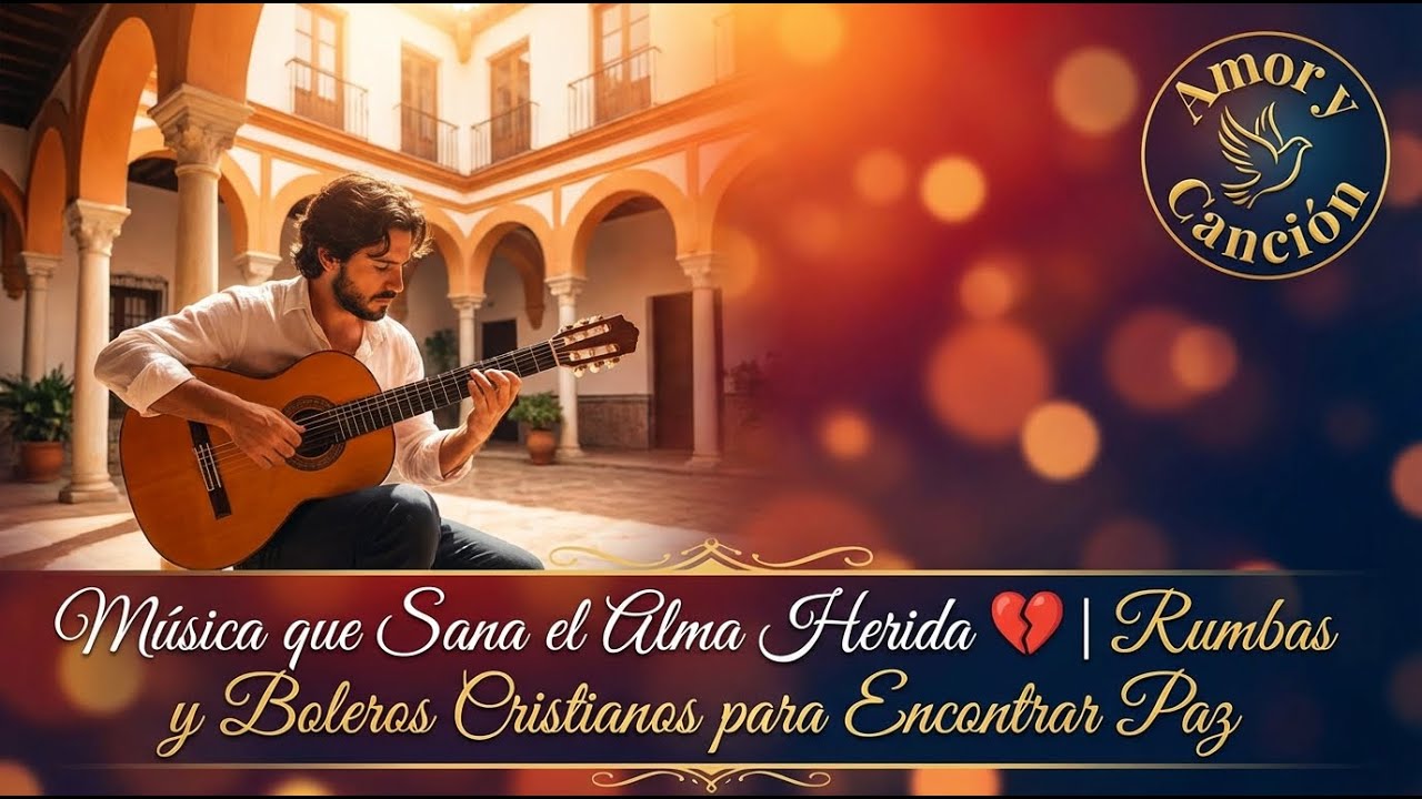 Música que Sana el Alma Herida 💔 | Rumbas y Boleros Cristianos para Encontrar Paz