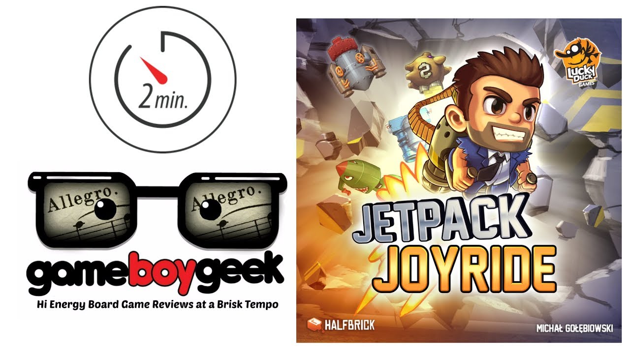 Jetpack Joyride 2-min (Allegro) Review with the Game Boy Geek