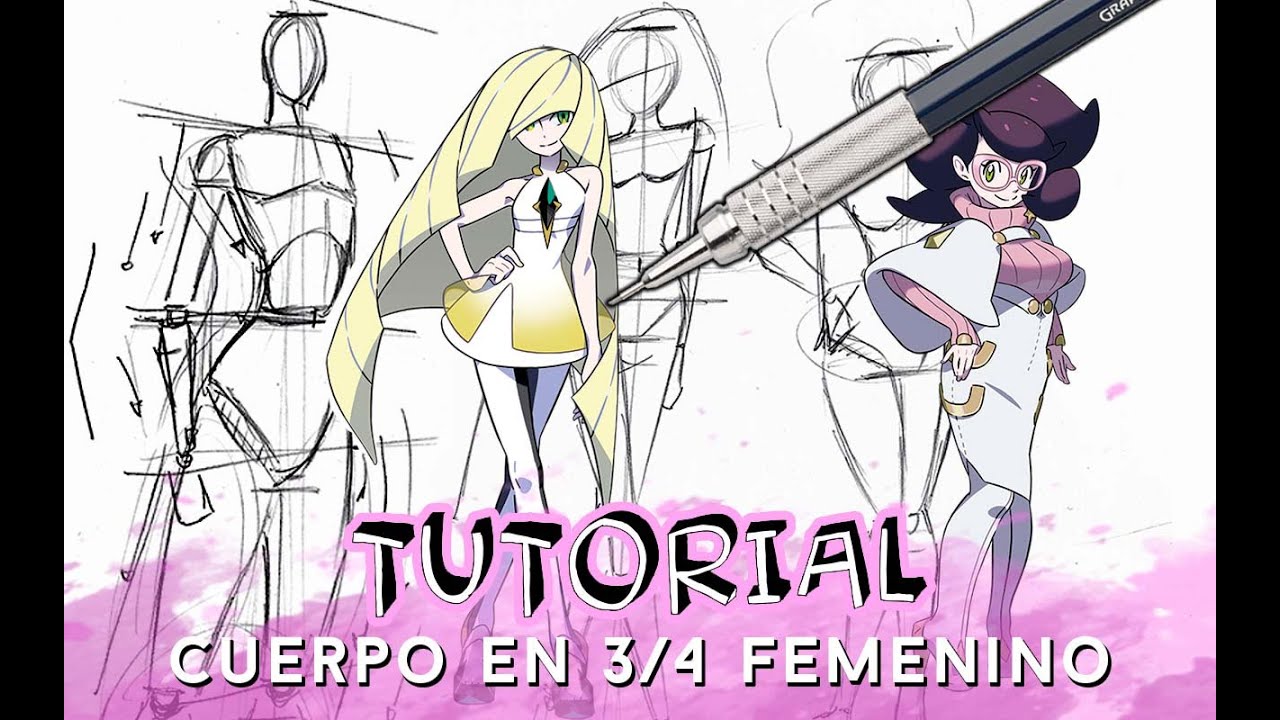 COMO DIBUJAR CUERPOS FEMENINOS EN 3/4 | Why So Gurin