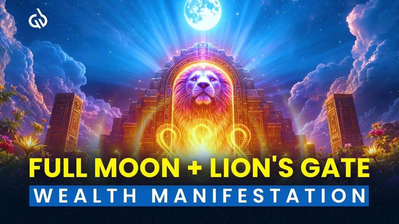 Rare Spiritual Alignment: Full Moon Portal + Lion&rsquo;s Gate Portal for Rapid Wealth Manifestation