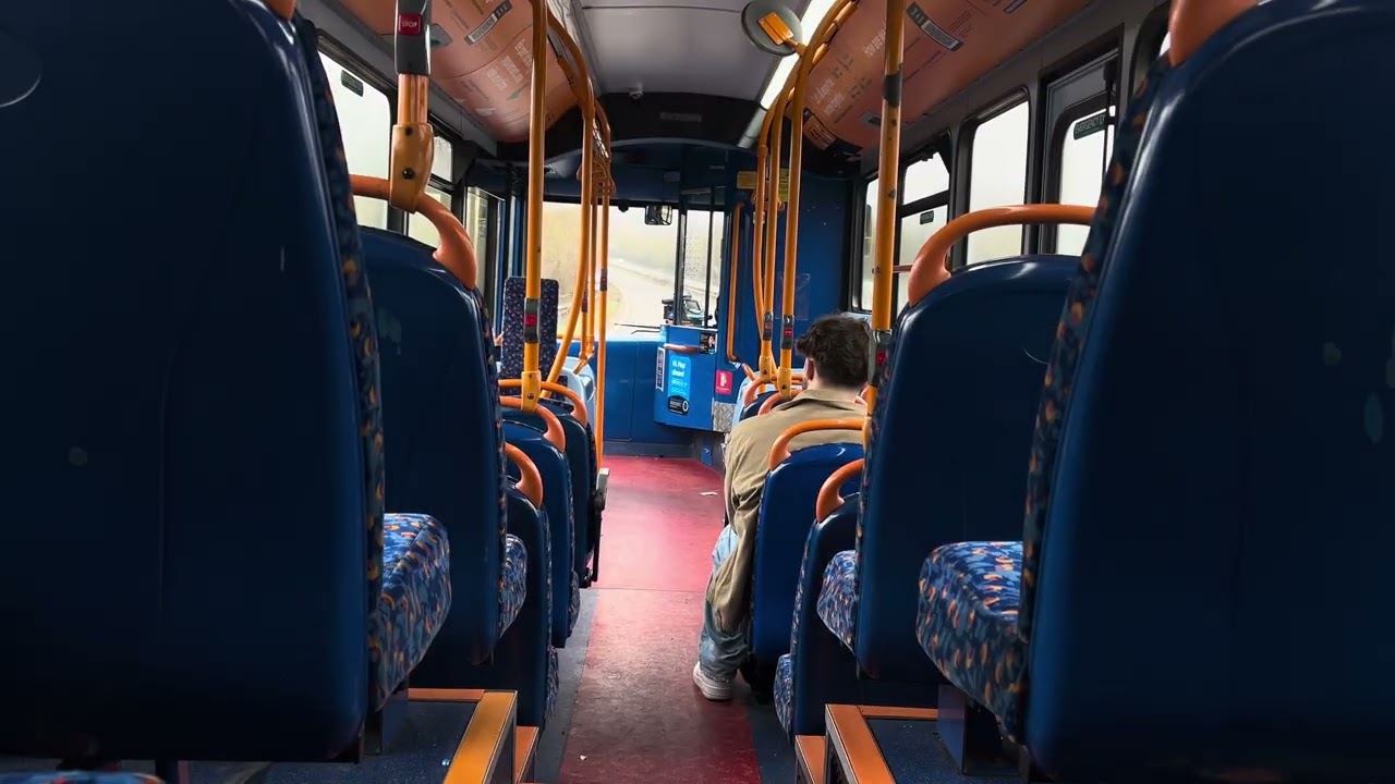 Onboard Stagecoach SE 36498-GN12CLV along the A2 to Old Gate Inn on route 89